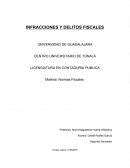 Infracciones y delito fiscales
