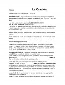 La oracion Lucas 3:21 2 de Crónicas 7:14-15-16