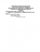 Teoría de la contingencia y administración actual