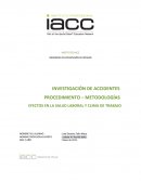 EFECTOS EN LA SALUD LABORAL Y CLIMA DE TRABAJO