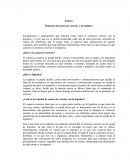 Ensayo relación de comercio exterior con logistica.