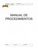El GRAN MANUAL DE PROCEDIMIENTOS.