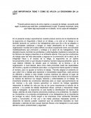 ¿Que importancia tiene y como se aplica la ergonomia en la SST?