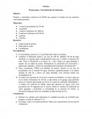 Normalización de soluciones