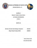 La Actividad Integradora en Español.