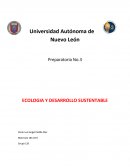 TEMA- ECOLOGIA Y DESARROLLO SUSTENTABLE.