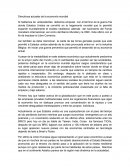 Ensayo Directrices de la Economía Mundial