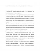 CONCLUSIONES GENERALES PARA UNA ORGANIZACION EMPRESARIAL.