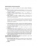 Beneficios dinámicos del Comercio Internacional