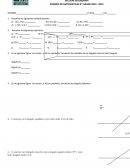 Examen diagnostico matemáticas secundaria 1.