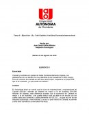 Ejercicio del libro Economia internacional, teoria y practica.