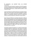 El conductismo, una sociedad inerte, una sociedad inconsciente.