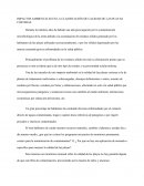 IMPACTOS AMBIENTALES EN LA CLASIFICACIÓN DE PLAYAS.