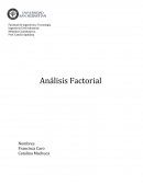 Análisis Factorial de Metodos