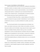 Reporte de lectura. El desarrollo como libertad