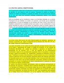 Politico judicial constitucional