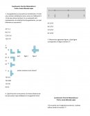 Cuestionario final de matematicas.