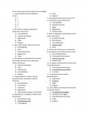 Tercer examen parcial de la materia de inmunología.