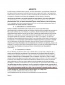 EL ABORTO - Ensayo.
