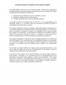 Control de lectura “El género en la ciencias sociales”.