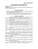 Competencia: Utiliza los números en situaciones variadas que implican poner en juego los principios de conteo..