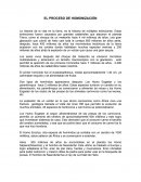 EL PROCESO DE HOMONIZACIÓN