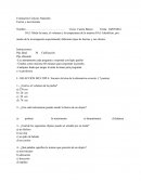 Evaluación- Ciencias Naturales.
