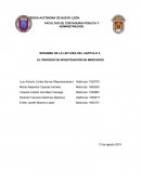 EL PROCESO DE INVESTIGACION DE MERCADOS.