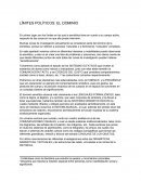 LIMITES POLITICOS DE LA SEMIOTICA.