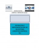 LOGISTICA Y GESTION DE CALIDAD