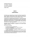 ENSAYO - JURISPRUDENCIA