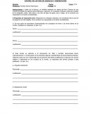 CONTROL DE LECTURA DE LENGUAJE Y COMUNICACIÓN.