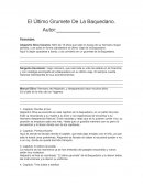 Prueba de el ultimo grumete de la baquedano.