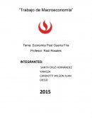Tema: Economía Post Guerra Fría