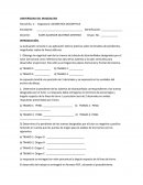 La evaluación consiste e una aplicación teórico práctica sobre la temática de pendientes, magnitudes reales de líneas oblicuas.