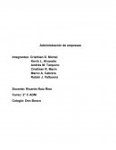 Administración de empresas .