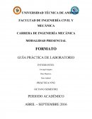 SISTEMA DE MEDICÓN Y CONTROL INDUSTRIAL II GUÍA PRÁCTICA DE LABORATORIO