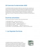 28 creencias fundamentales IASD