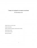 Trabajo de investigación conceptos de actitudes.