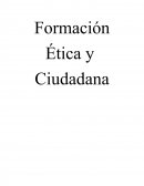 Tema- Formación ética y ciudadana.