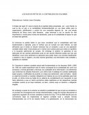 LOS NUEVOS RETOS DE LA CONTABILIDAD EN COLOMBIA.