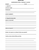 EVALUACIÓN DE LENGUAJE Y COMUNICACIÓN. QUINTO AÑO