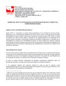 RESEÑA DEL TEXTO “LA EVOLUCIÓN DE LOS CONCEPTOS DE ESPACIO Y TIEMPO” DE J. RUBÉN MORONES IBARRA