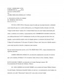 DEMANDA DE NULIDAD DE ESCRITURA.