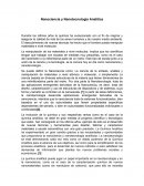 Nanociencia y Nanotecnología Analítica.