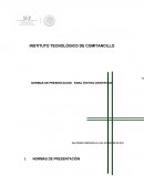 Normas de presentacion para textos cientificos.