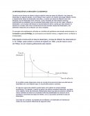Intereaccion de la inflacion y el desempleo.