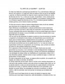 Tema- El Gran arte de la guerra.