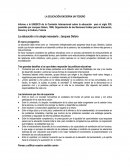 LA EDUCACIÓN ENCIERRA UN TESORO.