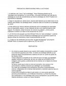 Lego. PREGUNTAS ORIENTADORAS PARA LA ACTIVIDAD